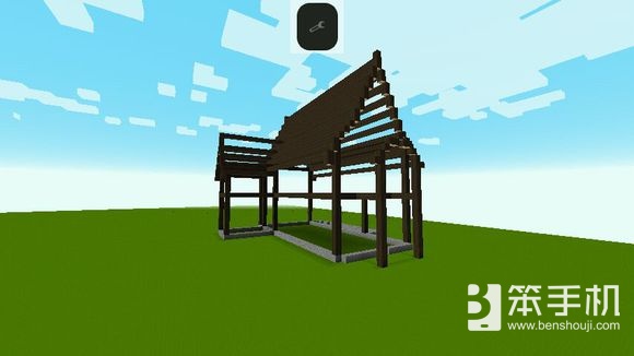 我的世界小木屋图文制作 手机版简易房屋教程