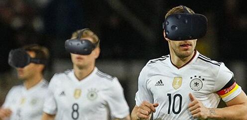 德国国家足球队利用VR训练队员