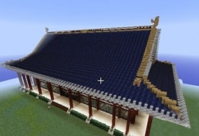 我的世界教你如何建造中式屋顶