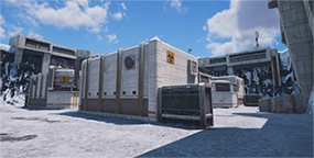 《生死狙击2》地图曝光：极地寒霜下的封闭堡垒