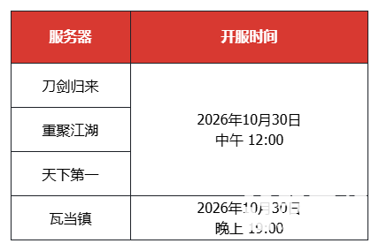 刀剑怀旧重铸版，今日12点，震撼公测！